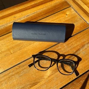Warby Parker Durand Non Prescription Glasses- Medium fit